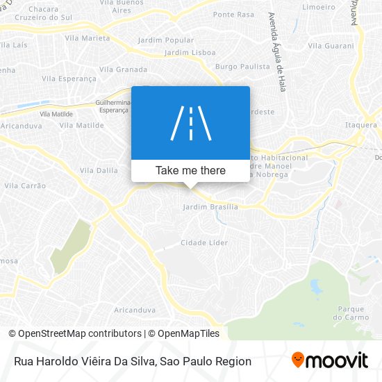 Rua Haroldo Viêira Da Silva map