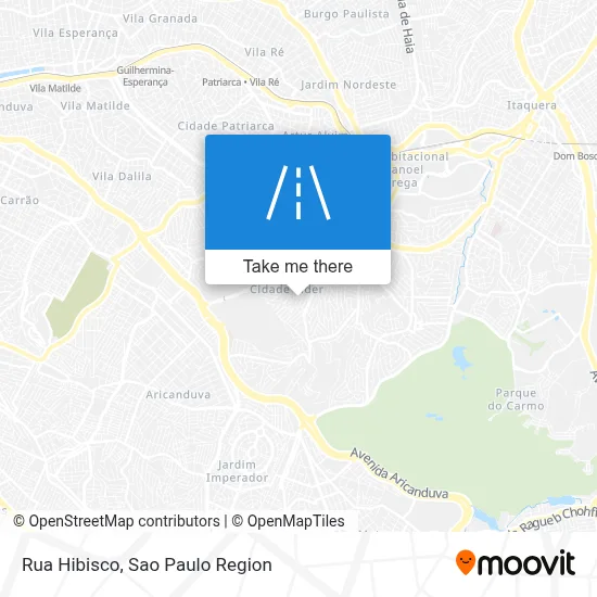 Rua Hibisco map