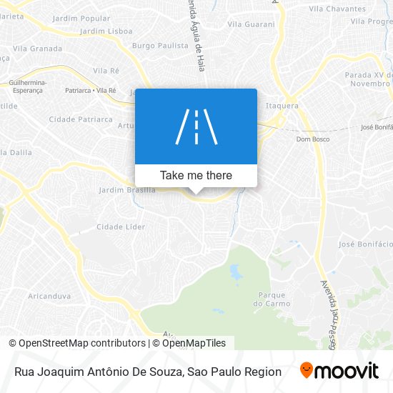 Rua Joaquim Antônio De Souza map