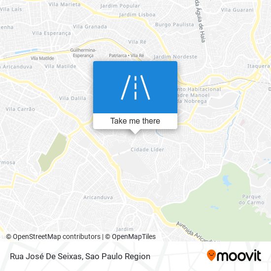 Mapa Rua José De Seixas