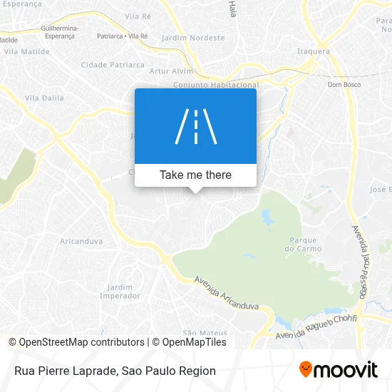 Rua Pierre Laprade map