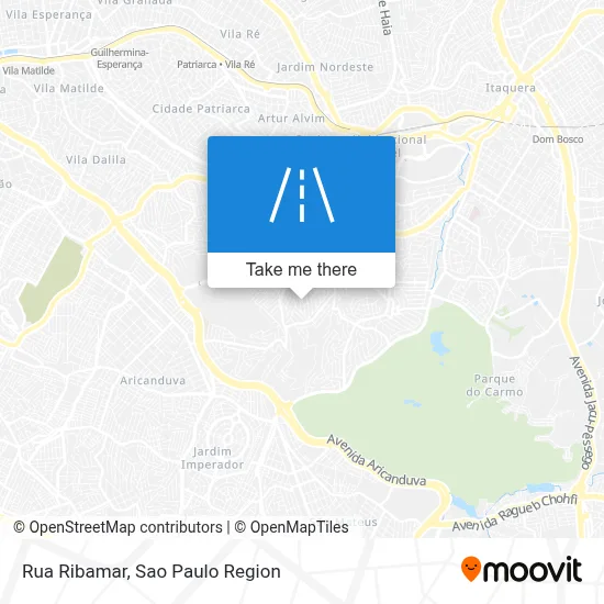 Rua Ribamar map