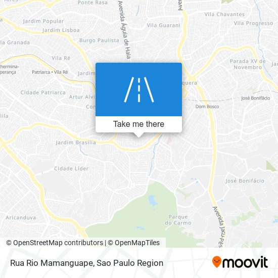 Rua Rio Mamanguape map