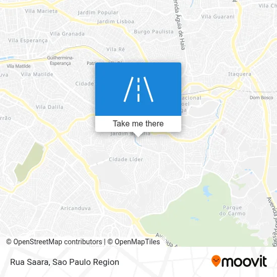 Rua Saara map