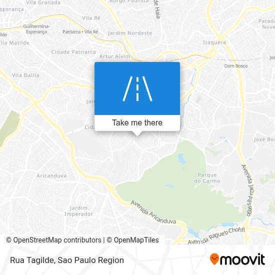 Rua Tagilde map
