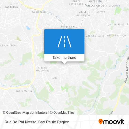 Rua Do Pai Nosso map