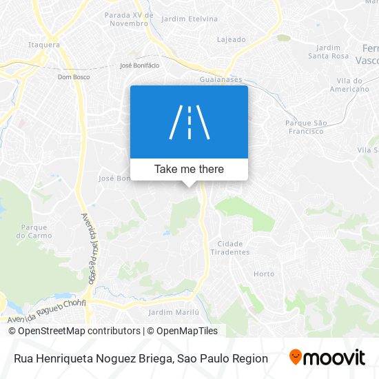 Mapa Rua Henriqueta Noguez Briega