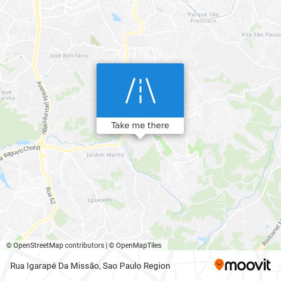 Rua Igarapé Da Missão map