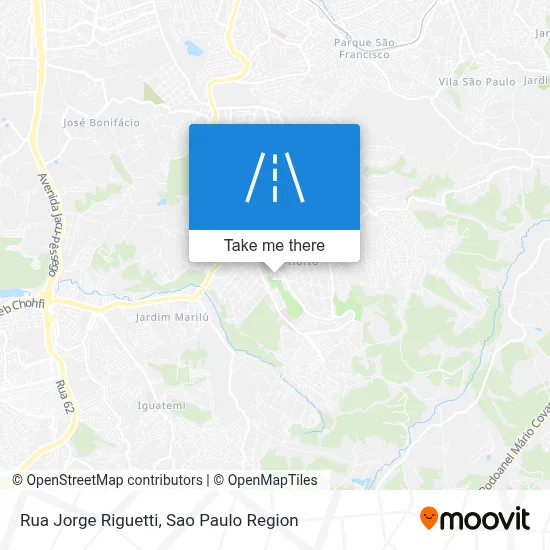 Rua Jorge Riguetti map