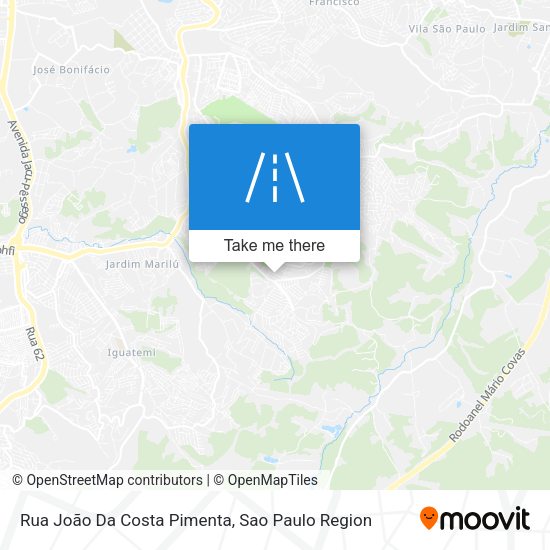 Rua João Da Costa Pimenta map
