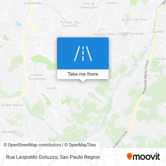 Rua Leopoldo Gotuzzo map