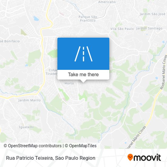 Rua Patricio Teixeira map