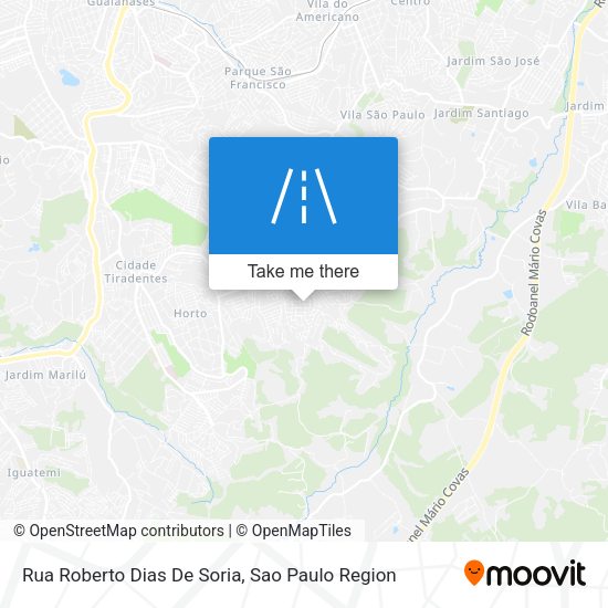 Rua Roberto Dias De Soria map