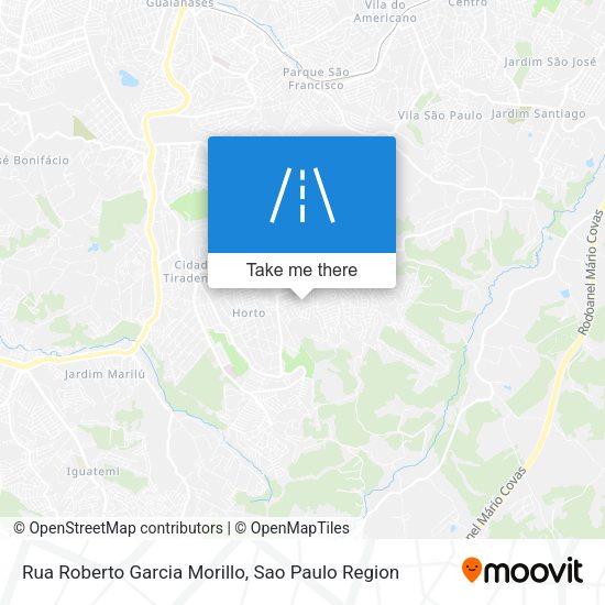 Rua Roberto Garcia Morillo map