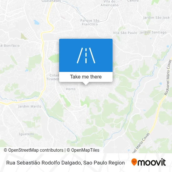 Rua Sebastião Rodolfo Dalgado map