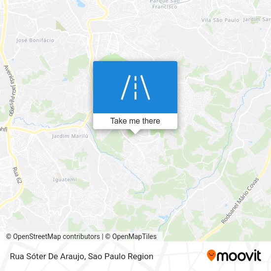 Rua Sóter De Araujo map