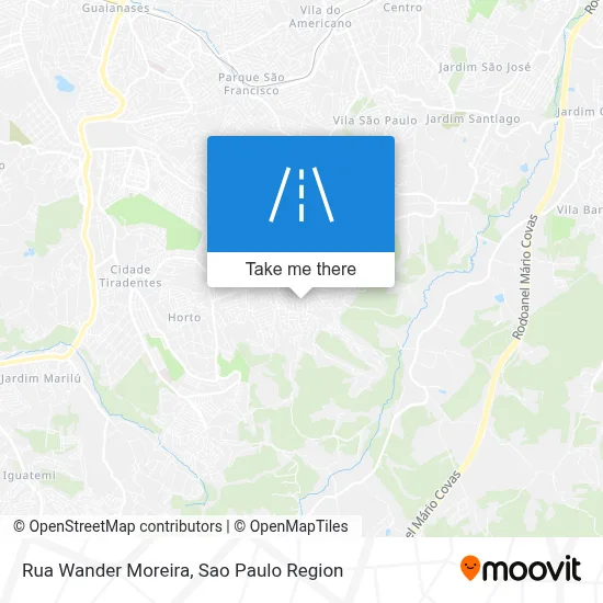 Rua Wander Moreira map