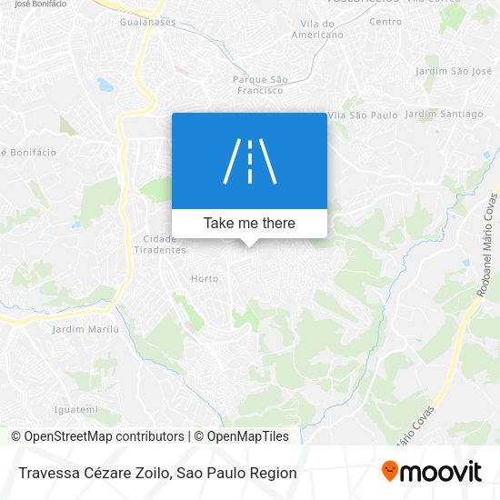 Travessa Cézare Zoilo map