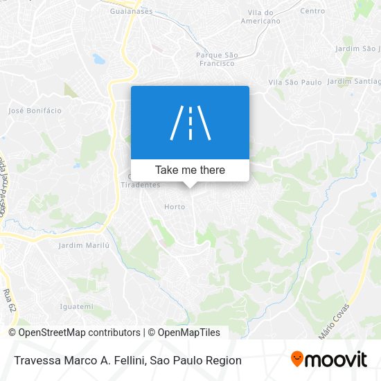 Travessa Marco A. Fellini map