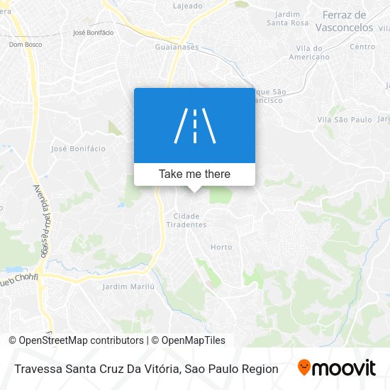 Travessa Santa Cruz Da Vitória map