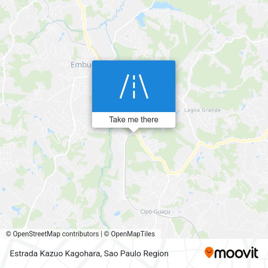 Estrada Kazuo Kagohara map