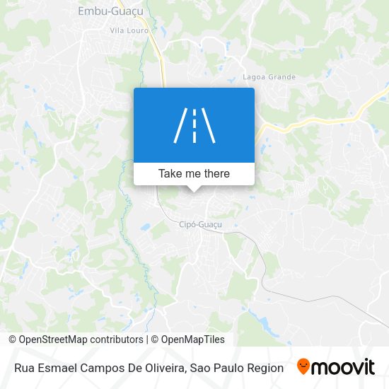 Rua Esmael Campos De Oliveira map