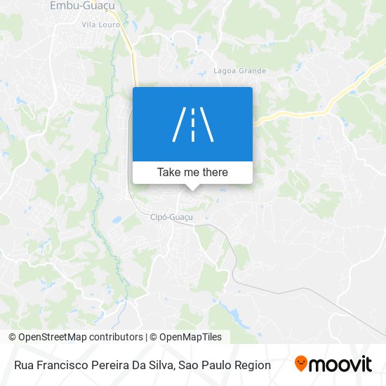 Mapa Rua Francisco Pereira Da Silva