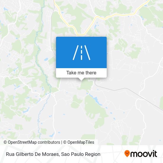 Rua Gilberto De Moraes map