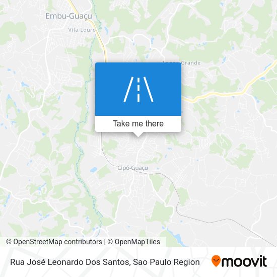 Rua José Leonardo Dos Santos map