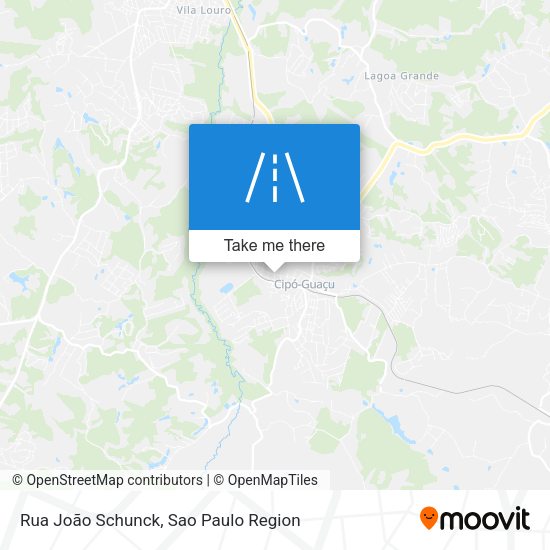 Rua João Schunck map