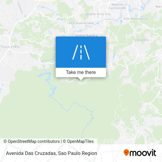 Avenida Das Cruzadas map