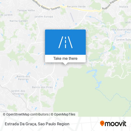 Mapa Estrada Da Graça