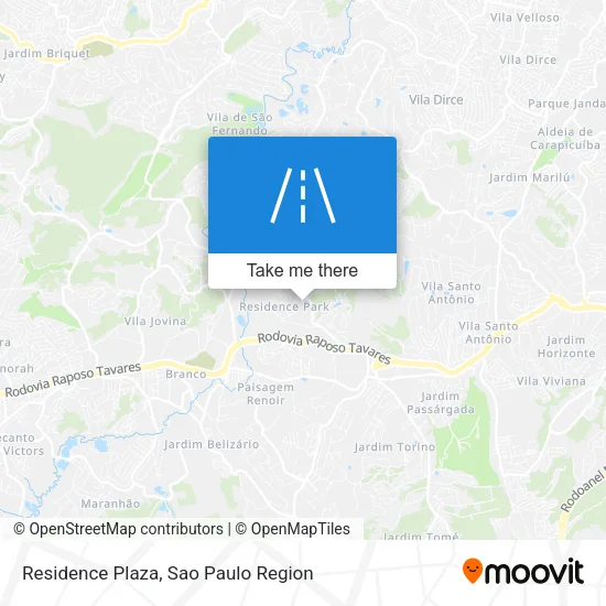 Residence Plaza map