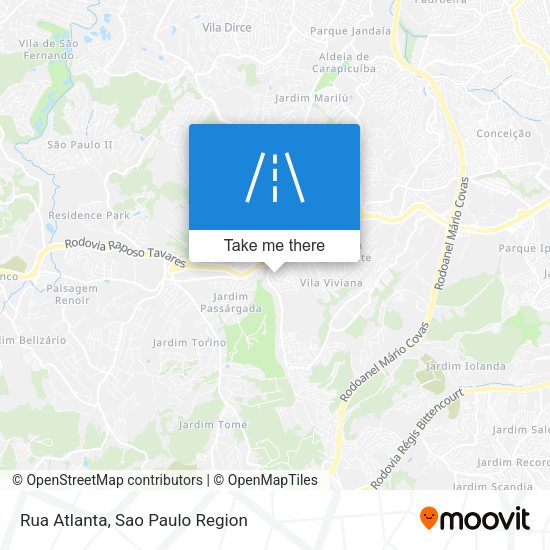 Rua Atlanta map