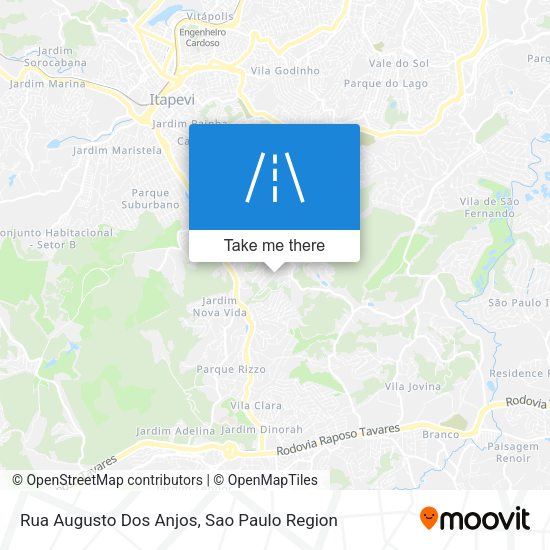 Rua Augusto Dos Anjos map