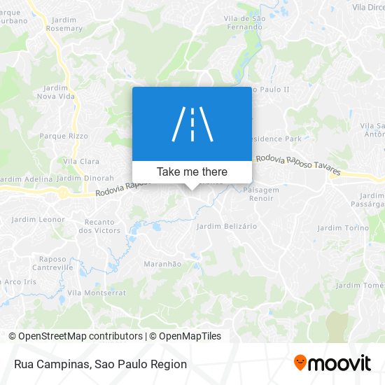 Rua Campinas map