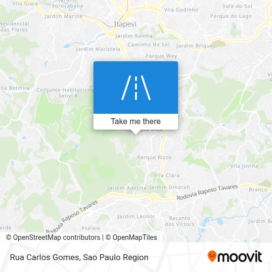 Rua Carlos Gomes map