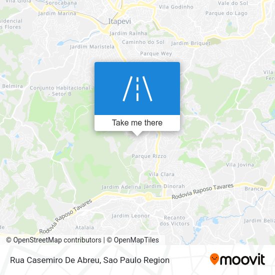 Rua Casemiro De Abreu map