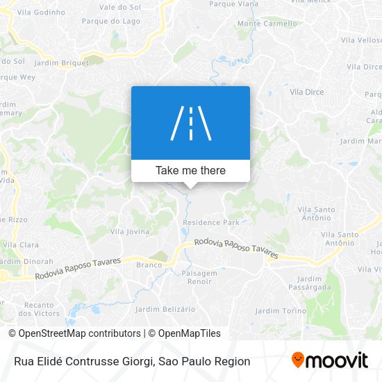 Rua Elidé Contrusse Giorgi map