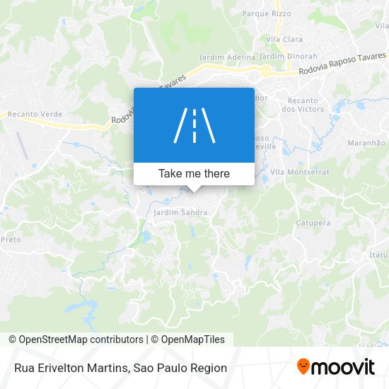 Rua Erivelton Martins map