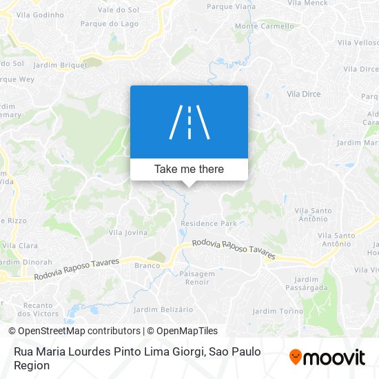 Rua Maria Lourdes Pinto Lima Giorgi map