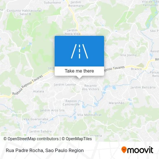 Rua Padre Rocha map