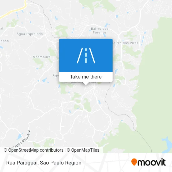 Rua Paraguai map