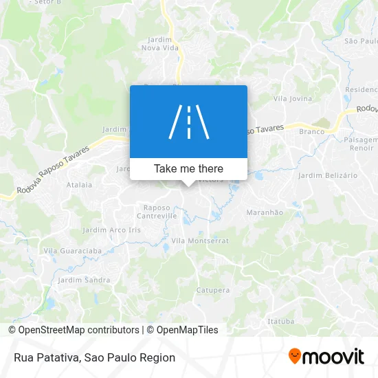 Rua Patativa map