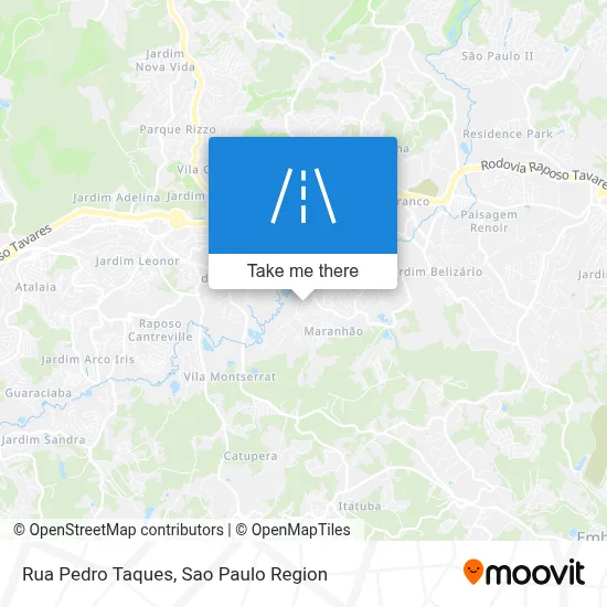 Rua Pedro Taques map
