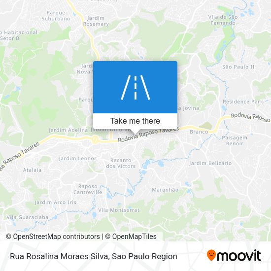 Rua Rosalina Moraes Silva map