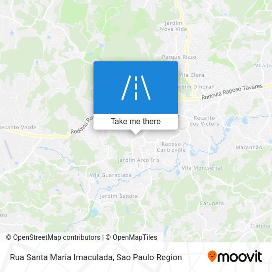 Rua Santa Maria Imaculada map