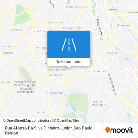 Rua Afonso Da Silva Pinheiro Junior map