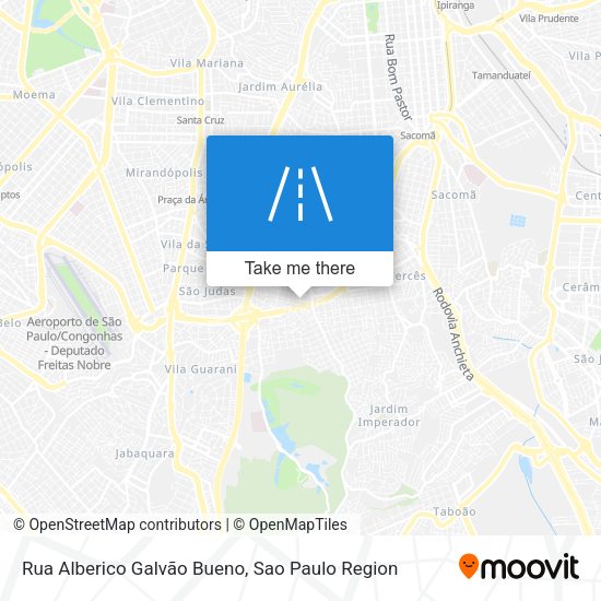 Rua Alberico Galvão Bueno map