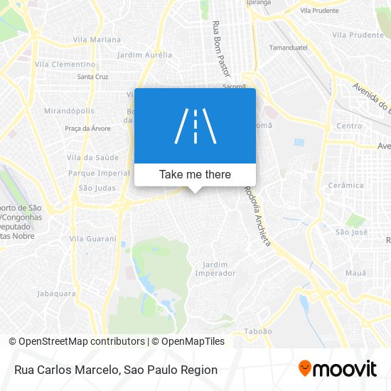 Mapa Rua Carlos Marcelo